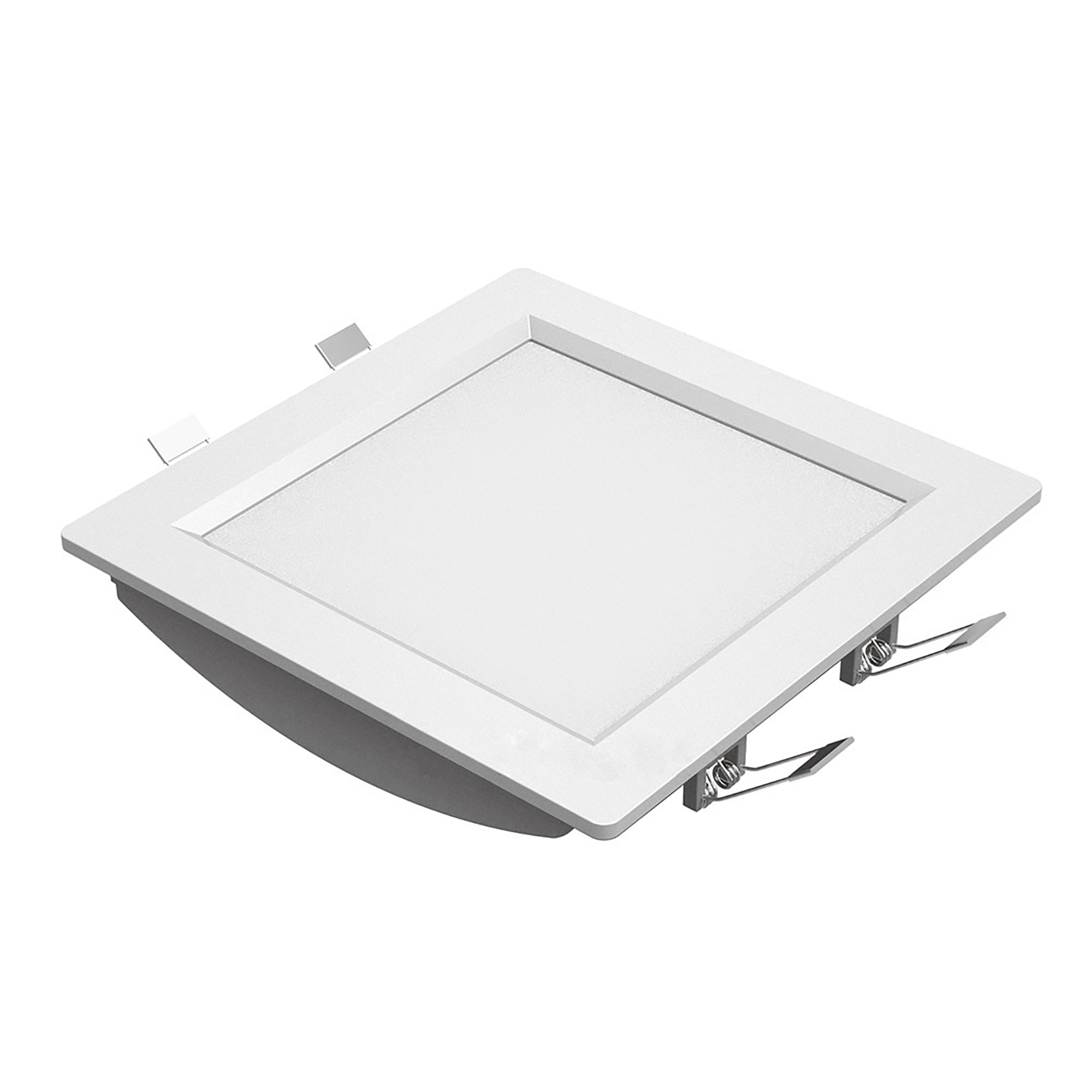 205141  Intego Ultra-Slim Square Large 25W 2700K IP42 Cut-Out 170x170mm